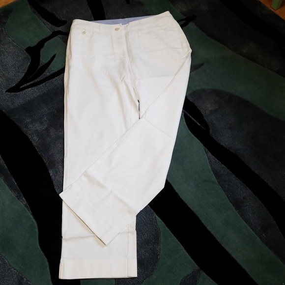L.L. Bean Pants & Jumpsuits Ll Bean White Washed Chino Pants Poshmark